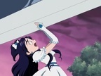 Cure White stopping the big sword